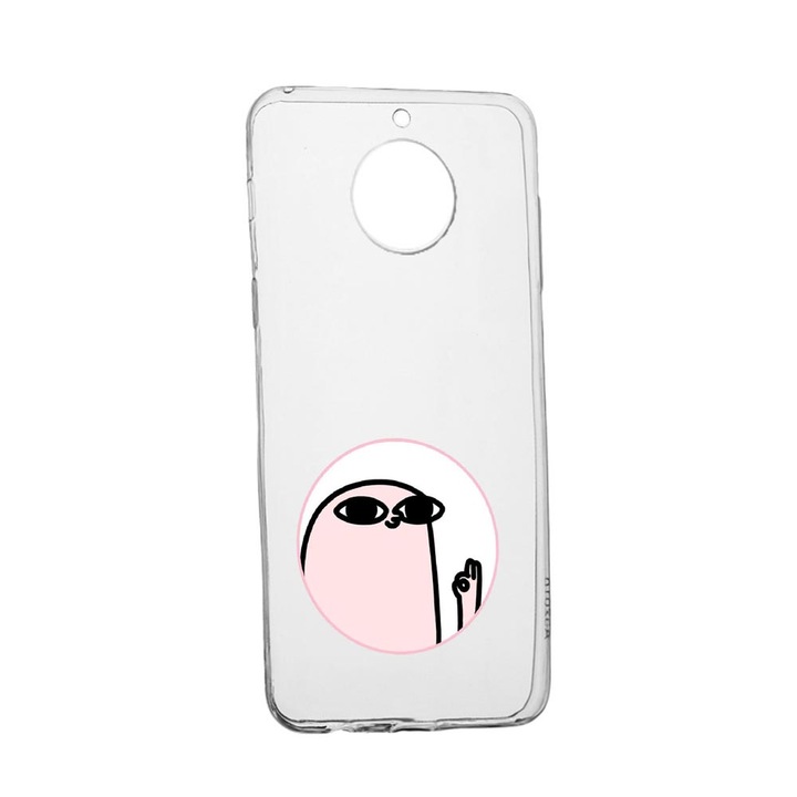 Husa Silicon Meme, Compatibila cu Xiaomi Redmi Note 9 Pro 5G, rezistenta la uzura, anti-alunecare, 658