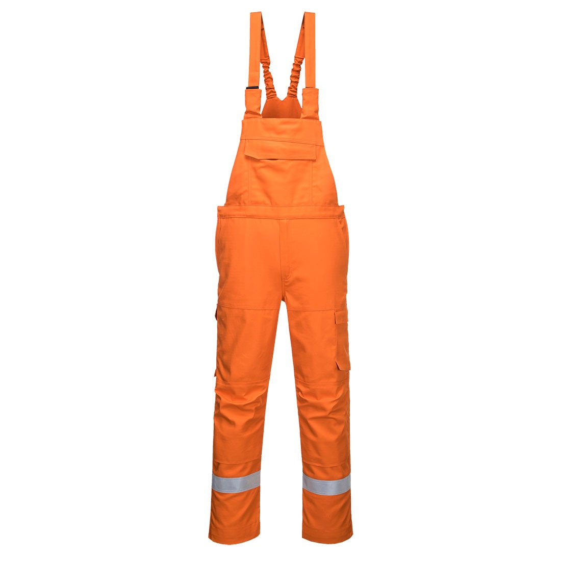 Pantaloni Bizflame Ultra cu pieptar , Medium , Portocaliu