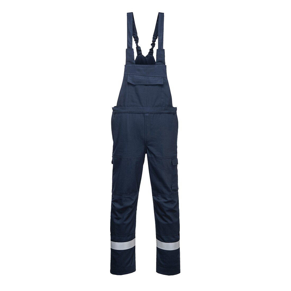 Pantaloni Bizflame Ultra cu pieptar , Large , Navy