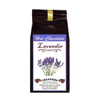 Ciocolata calda cu aroma de Lavanda,100 g ,Treasure Ciocolata calda cu aroma de Lavanda,100 g ,Treasure
