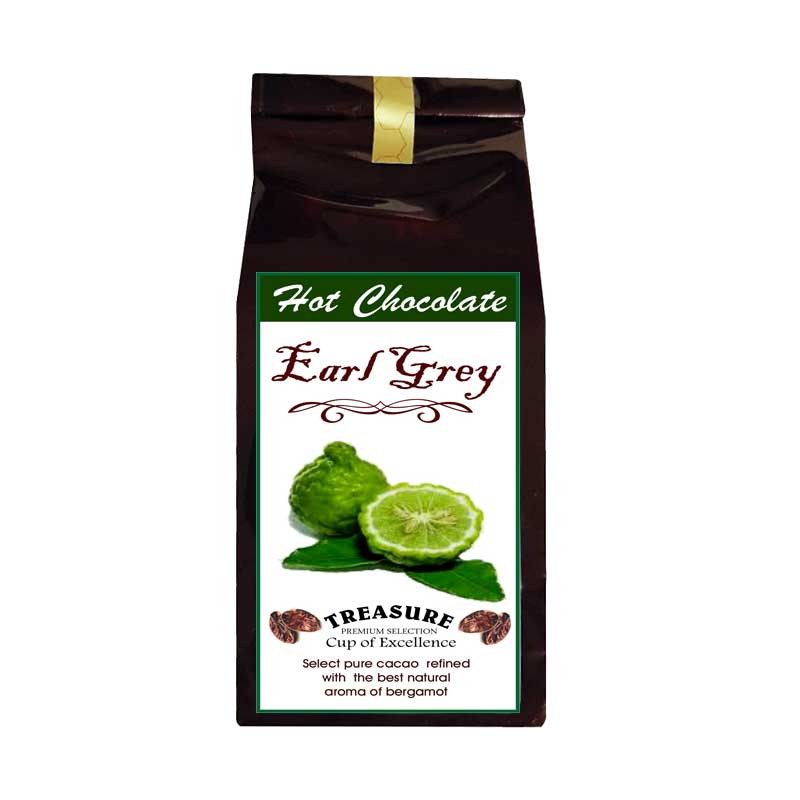 Ciocolata calda cu aroma de Bergamota,100 g ,Treasure