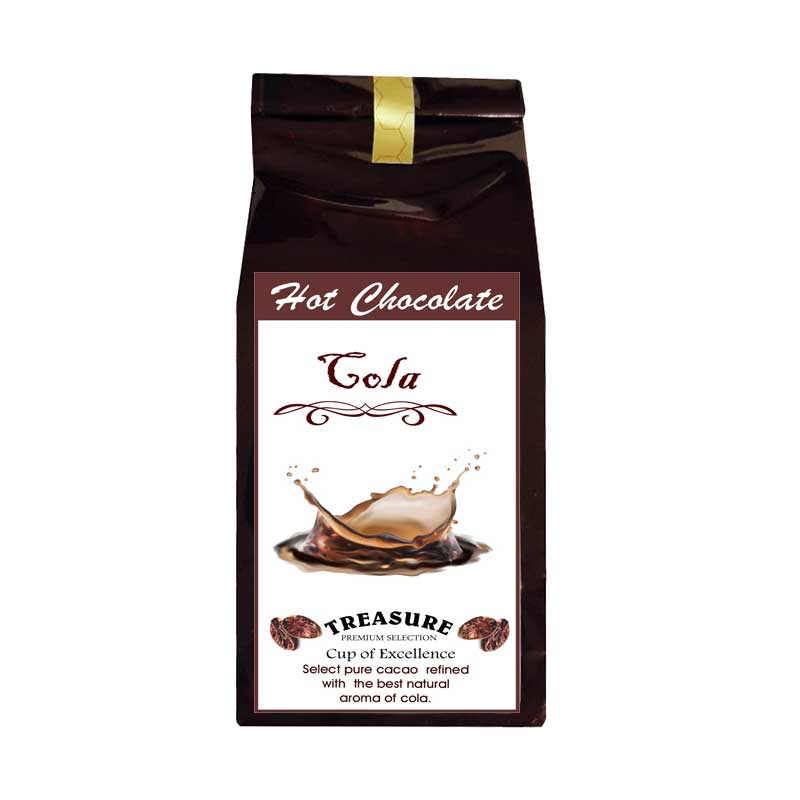Ciocolata calda cu aroma de Cola,100 g ,Treasure