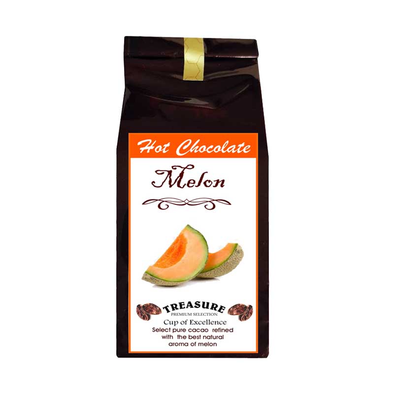 Ciocolata calda cu aroma de Pepene galben,100 g ,Treasure