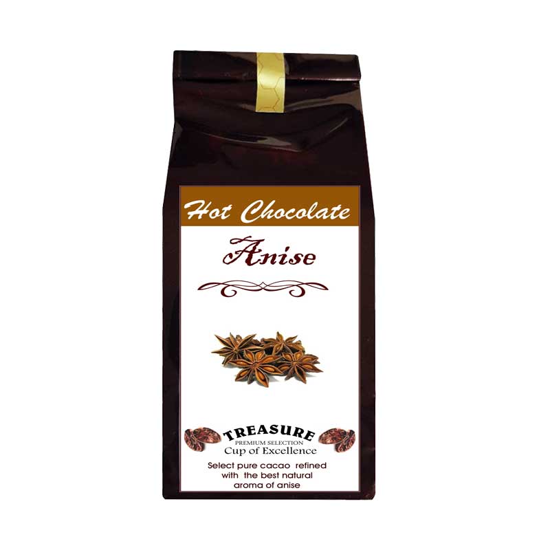 Ciocolata calda cu aroma de Anason,200 g ,Treasure