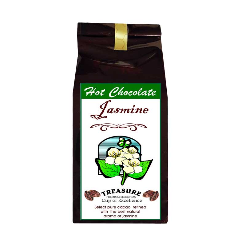 Ciocolata calda cu aroma de Iasomie,100 g ,Treasure