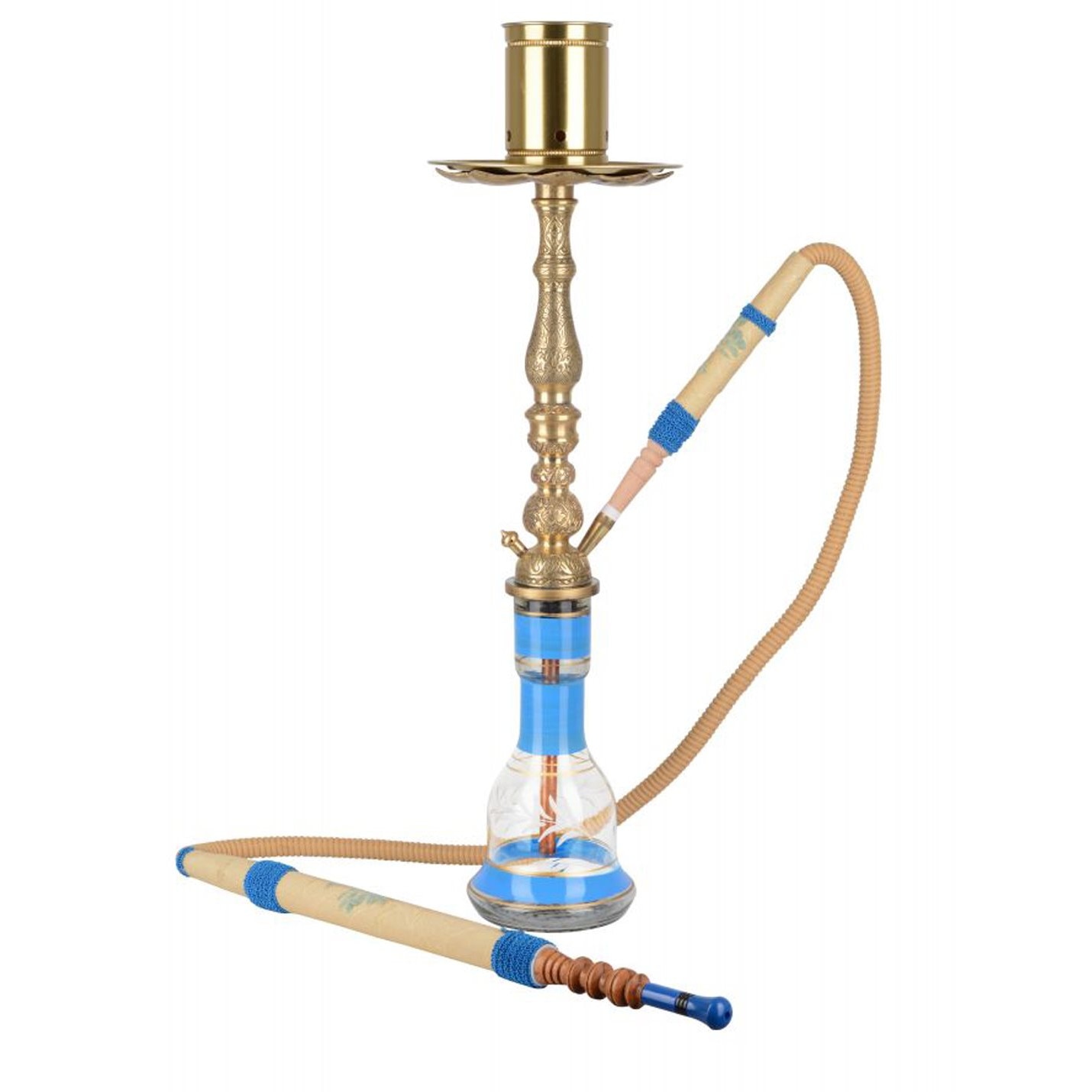 Narghilea Mesing, MM, Aluminiu, Albastru