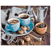set pictura pe numere coffee panza bumbac pe rama lemn 40x50 imagen 54_0_
0