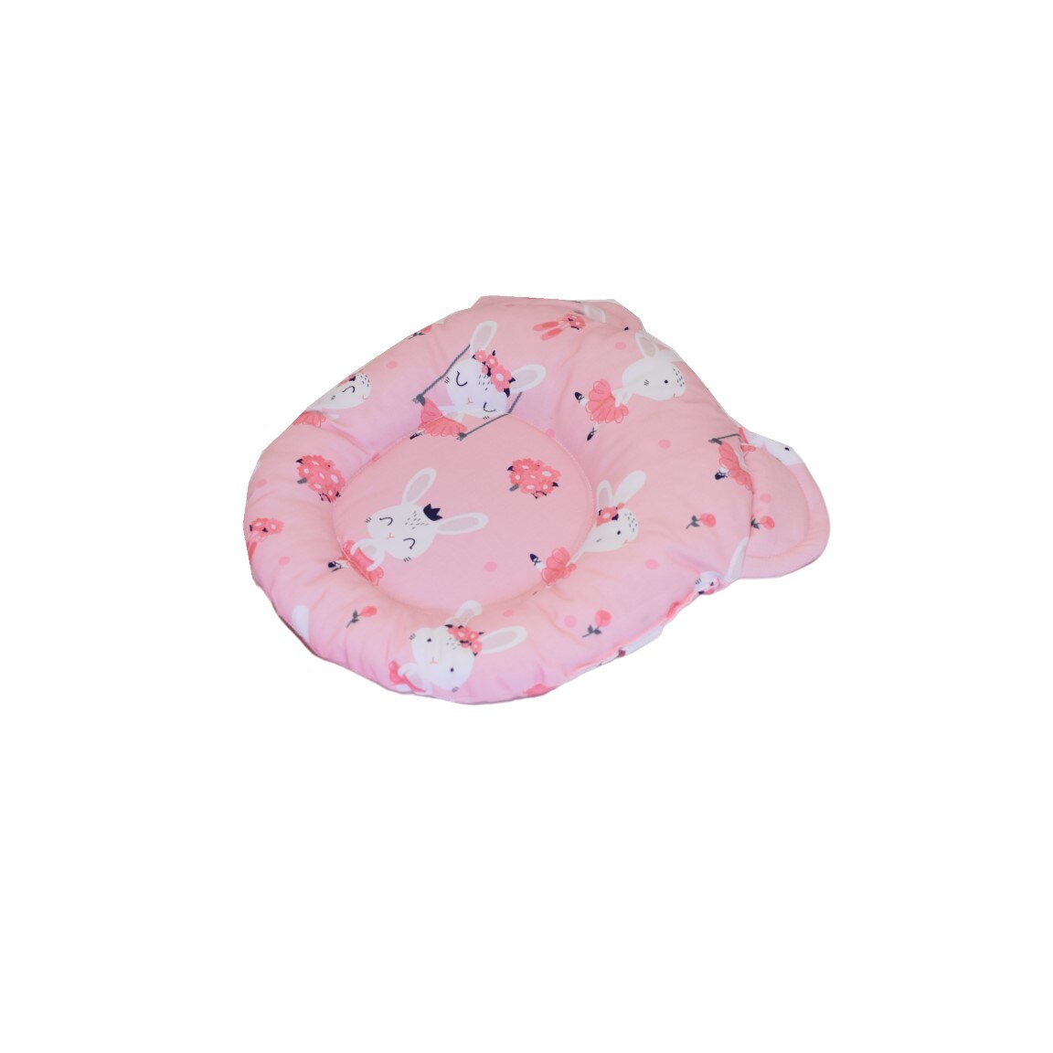 Pernuta semiplata rotunda forma ursulet model iepurasi balerine 30x30 cm