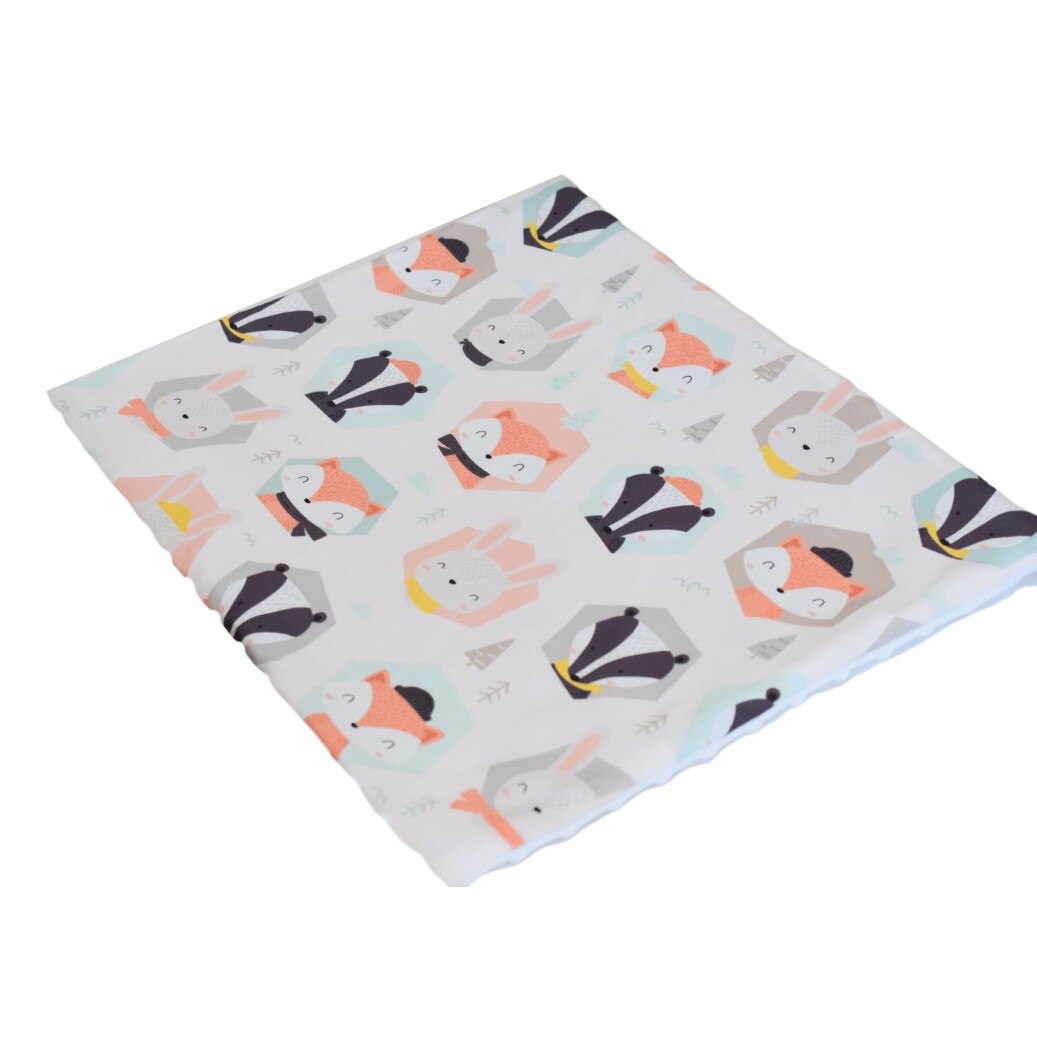 Pernuta plata model animale si plus minky 40x50 cm