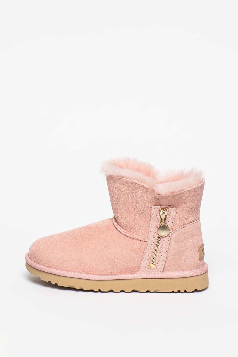 UGG, Ghete fara inchidere din piele intoarsa Bailey