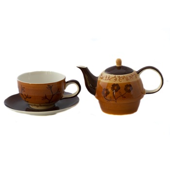 Set ceai Chaba, trei piese, Ceainic 0,4l, cana 0,2l Set ceai Chaba, trei piese, Ceainic 0,4l, cana 0,2l