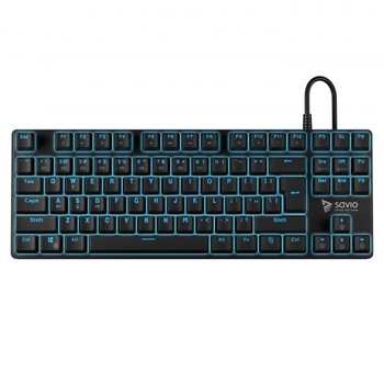 Tastatura Savio RX , iluminare Albastra Tastatura Savio RX , iluminare Albastra