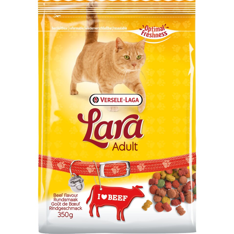 Hrana uscata pentru pisici Versele Laga Lara, Adult Beef, 2kg