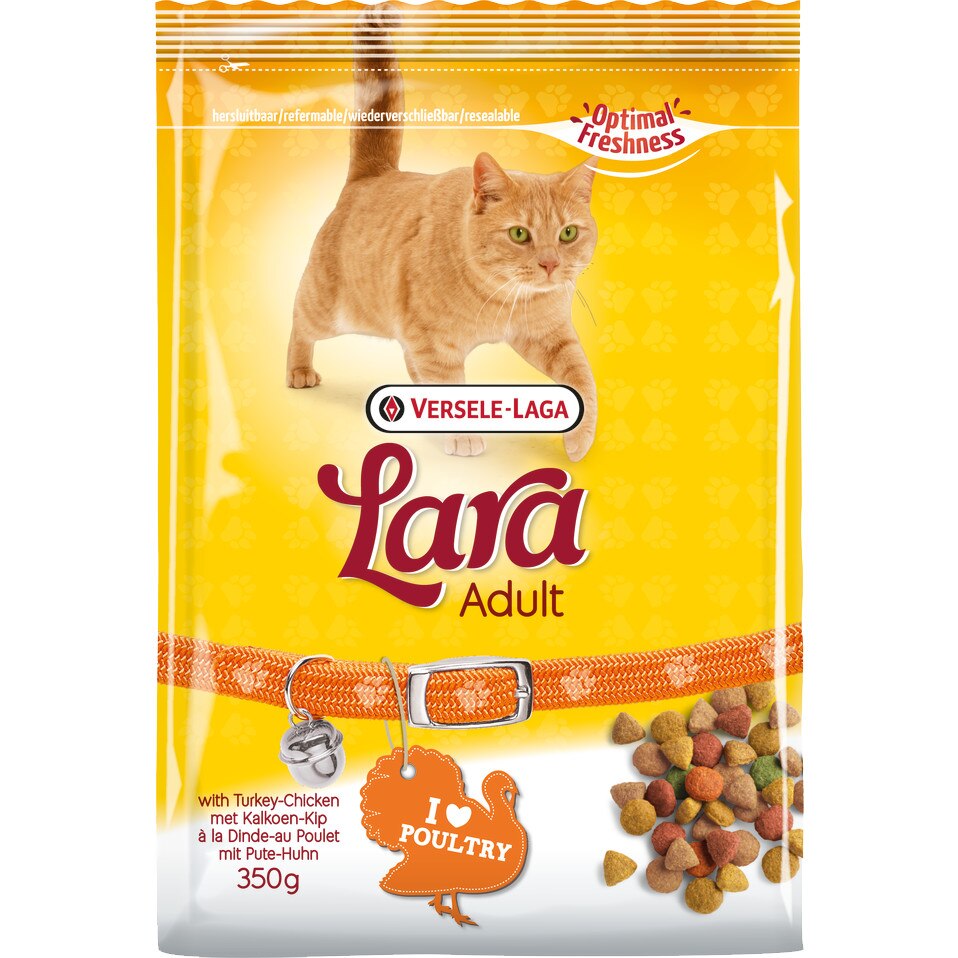 Hrana uscata pentru pisici Versele Laga Lara, Adult, Turkey & Chicken, 2 kg