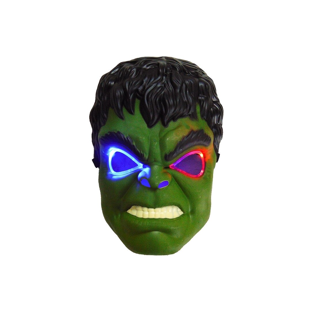 Masca Hulk cu lumini, copii, verde