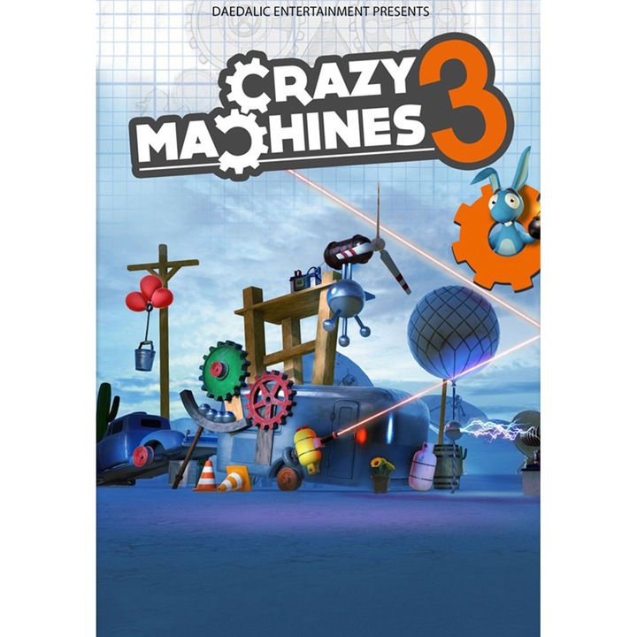 Joc Crazy Machines 3 Steam Key Global PC (Cod Activare Instant)