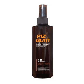 Ulei autobronzant Piz Buin Tan & Protect SPF 15, 150 ml Ulei autobronzant Piz Buin Tan & Protect SPF 15, 150 ml