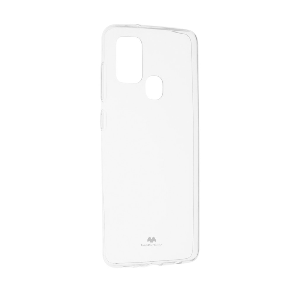 Husa de protectie Originala Goospery Premium din silicon TPU HighQuality Perfect Fit Slim pentru Samsung Galaxy A21s, Clear (Transparenta)