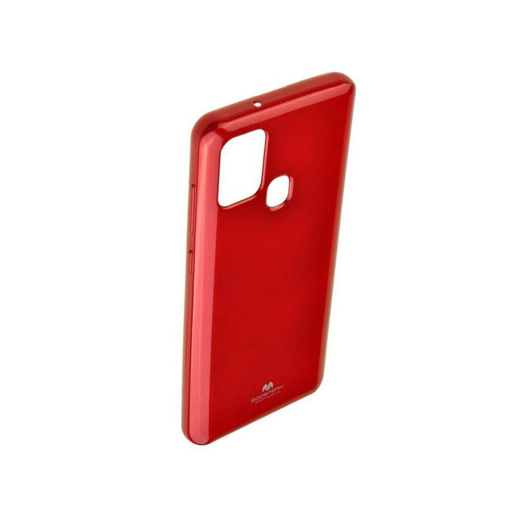 Husa de protectie Originala Goospery Premium din silicon TPU HighQuality Perfect Fit Slim pentru Samsung Galaxy A21s, Red (Rosu)