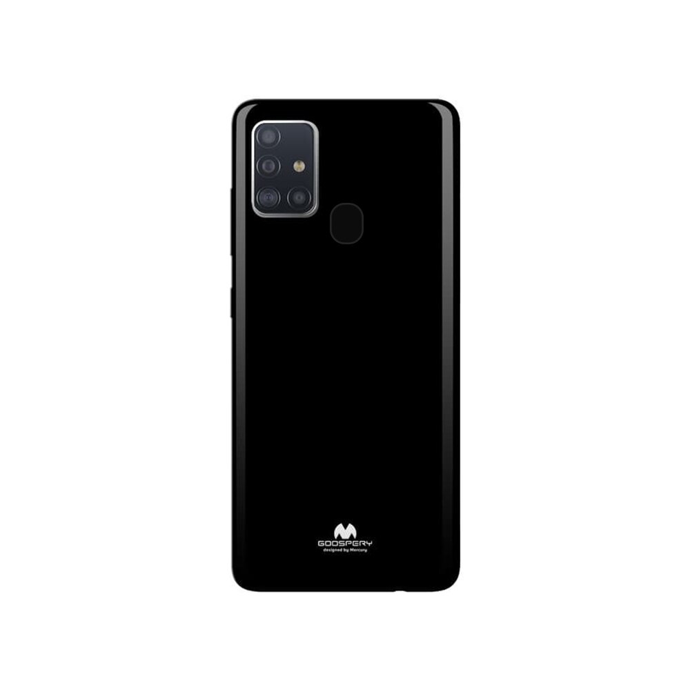 Husa de protectie Originala Goospery Premium din silicon TPU HighQuality Perfect Fit Slim pentru Samsung Galaxy A21s, Black (Neagra)