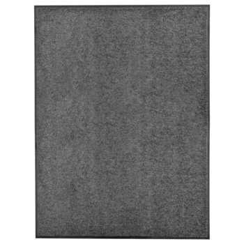 Covoras de usa lavabil, antracit, 90 x 120 cm 323418 Covoras de usa lavabil, antracit, 90 x 120 cm 323418