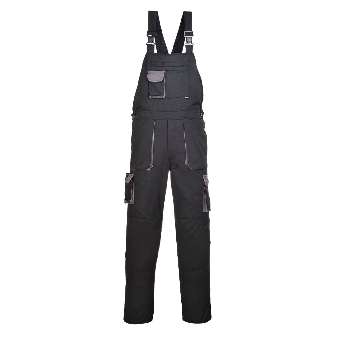Salopeta cu Pieptar Portwest Texo Contrast , Portwest , Negru, marimea M