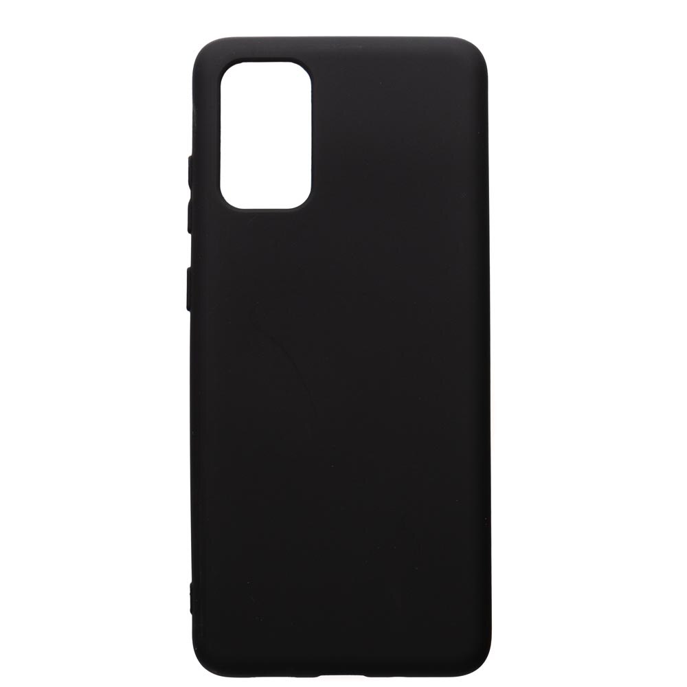 Husa de protectie Huawei P40, silicon, cu interiorul din material textil, protectie camera, Black, Premium