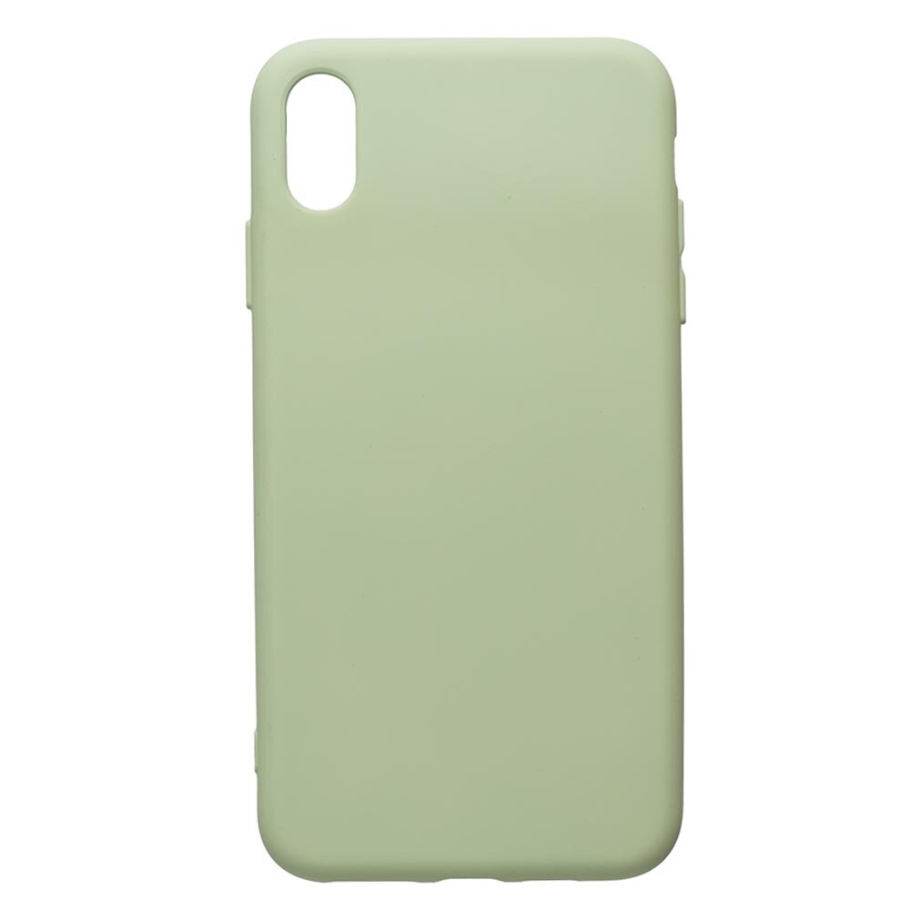 Husa de protectie Huawei Y5 2019, silicon, cu interiorul din material textil, protectie camera, Beryl Green, Premium