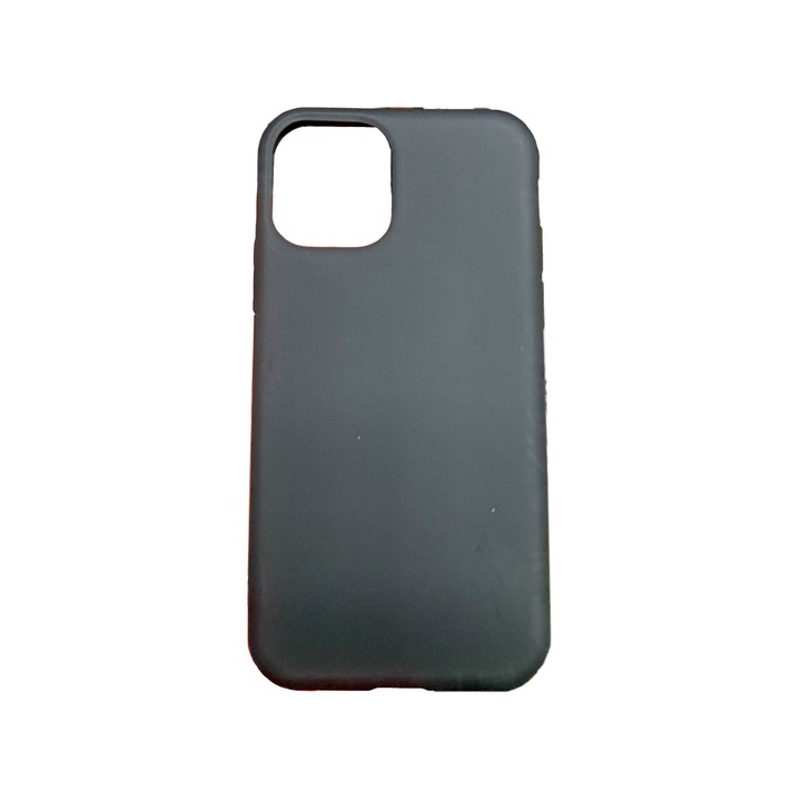 Husa de protectie Apple iPhone 11, Silicon, neagra