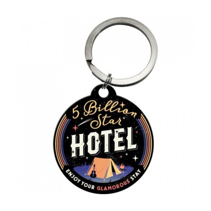 Breloc metalic - Billion Star Hotel