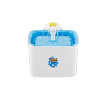 Fantana automata de baut apa pentru pisici si caini de talie mica, Kaypsre, Electrica, Silentioasa, Igienica, 2.5 L, Alb/Albastru Fantana automata de baut apa pentru pisici si caini de talie mica, Kaypsre, Electrica, Silentioasa, Igienica, 2.5 L, Alb/Albastru