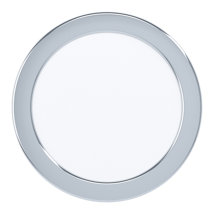 Spot incastrat pentru baie EGLO FUEVA 5 99205, LED 10.5W 1200lm 3000K IP44, Crom