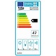 Hota incorporabila decorativa Beko BHCA64640B, Putere de absorbtie 631 mc/h, Control touch, Iluminare LED, 59.5 cm, Negru