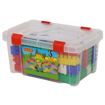 Set 60 cuburi de construit Polesie Builder Set 60 cuburi de construit Polesie Builder