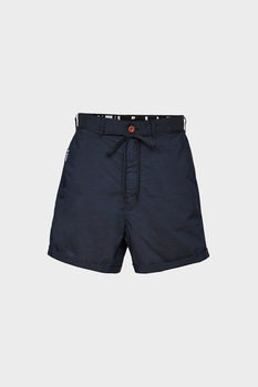 G-Star RAW, Pantaloni scurti cu snururi Lintell, Bleumarin inchis G-Star RAW, Pantaloni scurti cu snururi Lintell, Bleumarin inchis