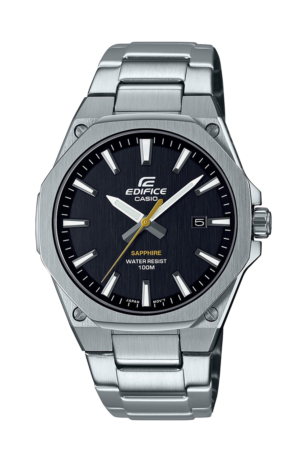 Casio, Ceas analog cu o bratara metalica, Argintiu