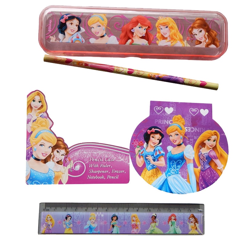 Set 6 accesorii scoala, Princess