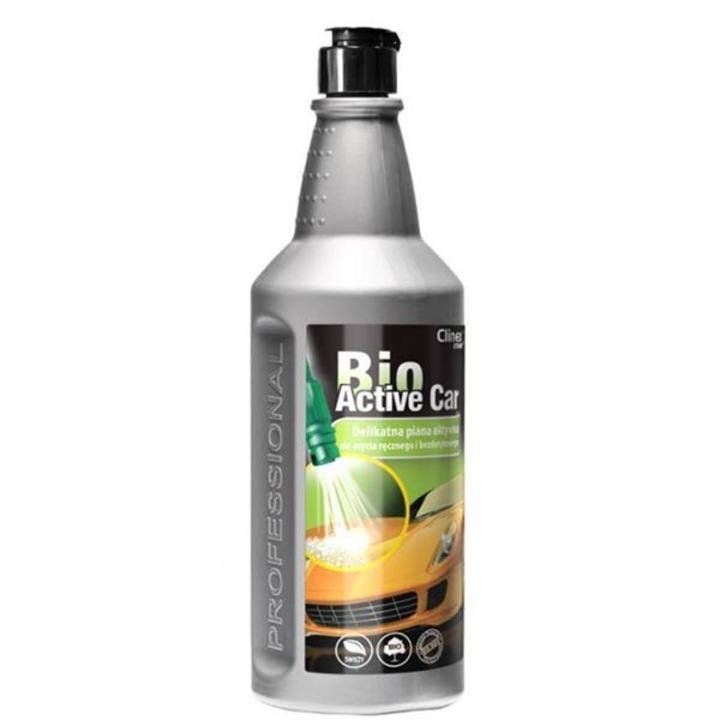 Sampon spuma activa bio, Clinex Expert+, elimina petele, praful si alte tipuri de murdarie, 1 L