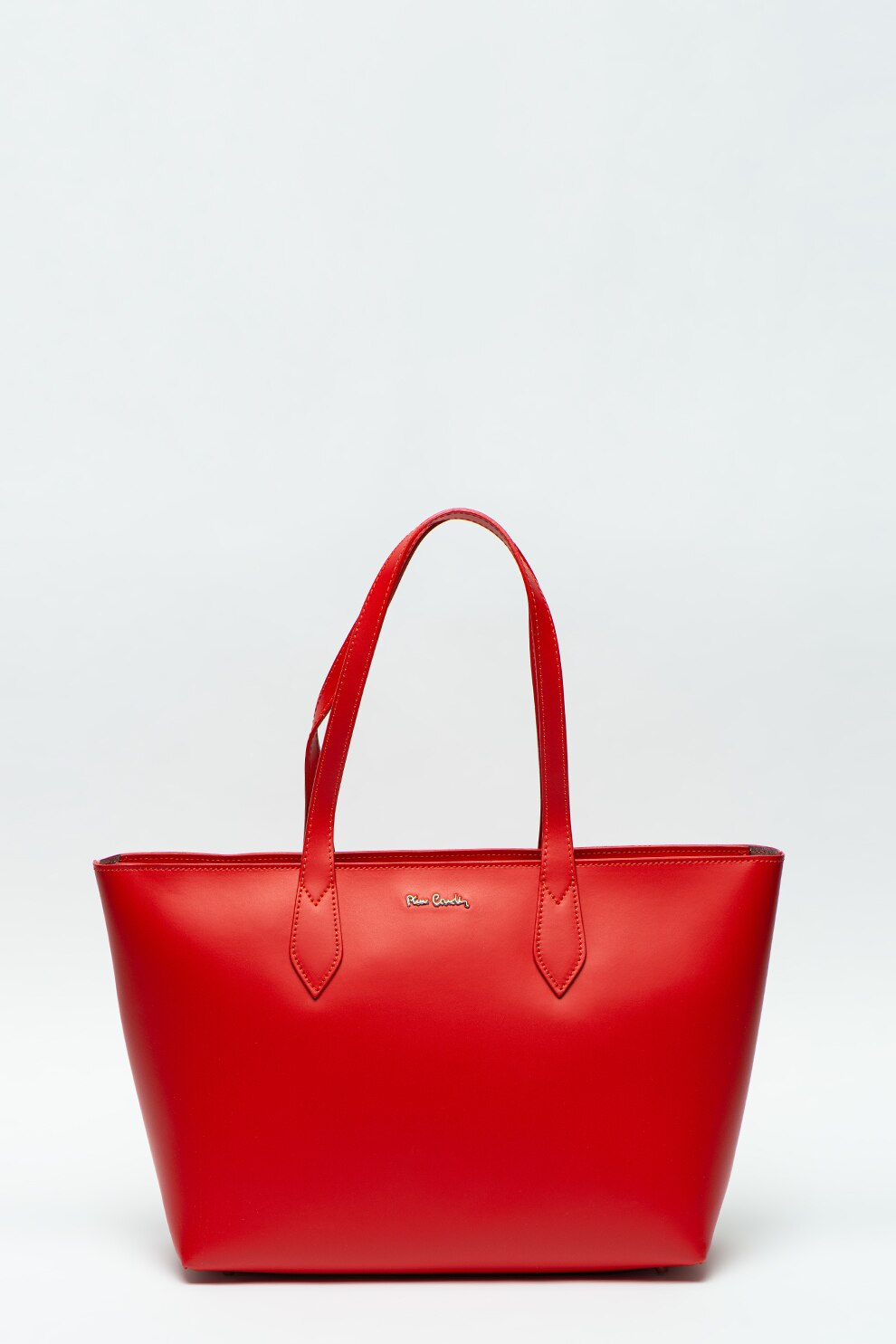 Pierre Cardin, Geanta shopper din piele Coty, Roşu