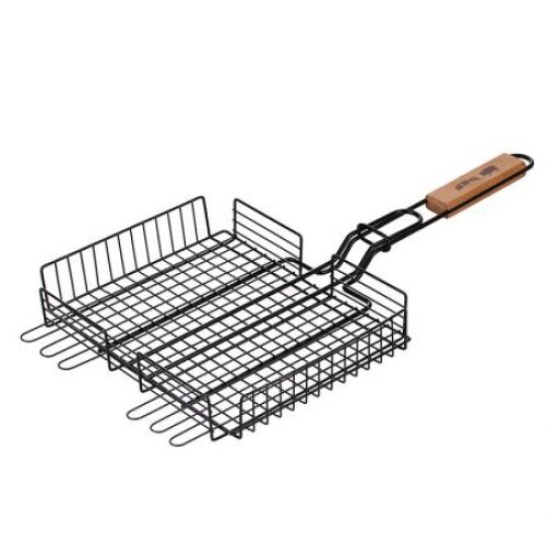 Gratar din otel cu maner