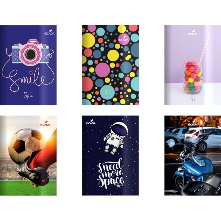 Тетрадка Ecada, А5 Тип 2