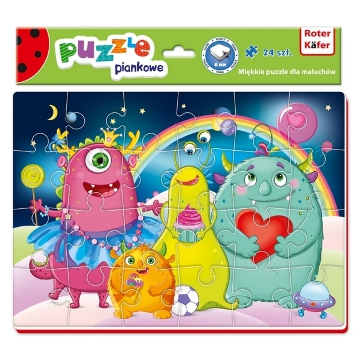 Пъзел Funny Monsters 24 части, Roter Kafer