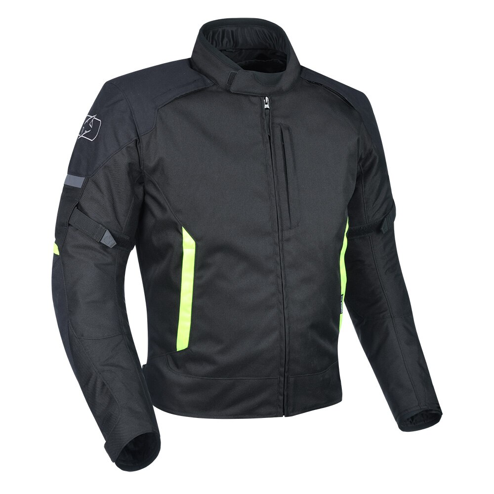 Geaca textila Oxford Toledo 2.0, negru/fluo, 3XL