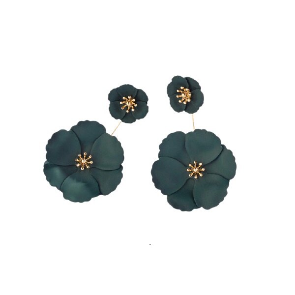 Cercei floare, Surub, Negru cenusiu