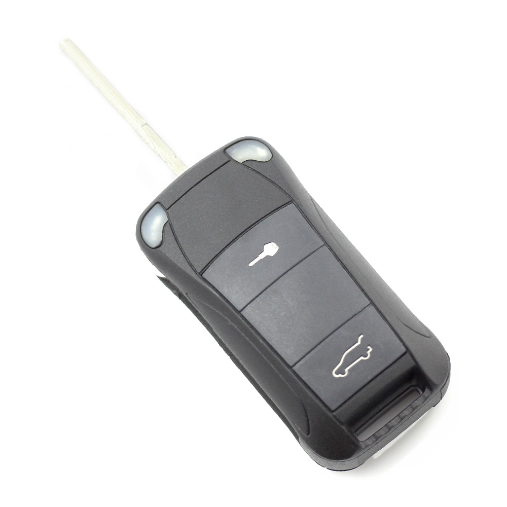 Carcasa cheie CARGUARD, tip briceag, 2 butoane, pentru Porsche Cayenne
