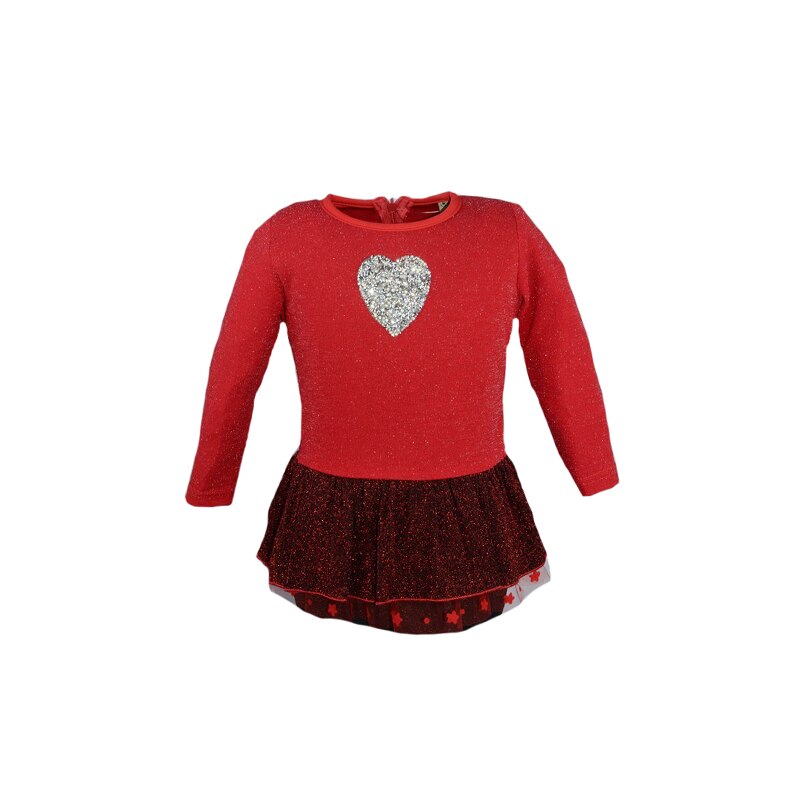 Rochita pentru fete Mini Junior SN-69R, Rosu, 86
