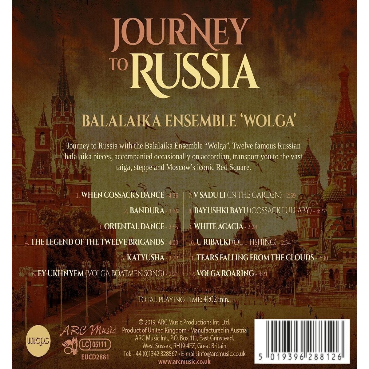 Balalaika Ensemble Wolga - Journey to Russia - CD - eMAG.ro