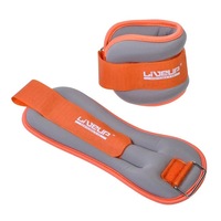 Set fitness cu doua greutati pentru maini sau picioare, Liveup Sport 0,5 kg