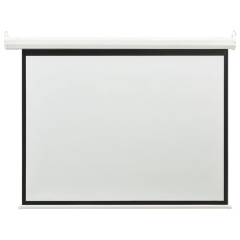 Ecran de proiectie electric cu telecomanda, vidaXL, Tesatura, 59 Ecran de proiectie electric cu telecomanda, vidaXL, Tesatura, 59