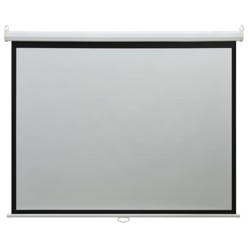 Ecran de proiectie electric cu telecomanda, vidaXL, Tesatura, 75 Ecran de proiectie electric cu telecomanda, vidaXL, Tesatura, 75